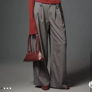 NWT ANTHRO PINSTRIPE TROUSER